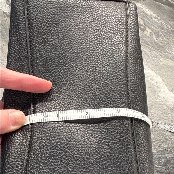 Coach 23 Lana Black Leather Handbag - Picture 9 of 10